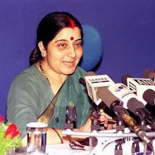 External Affairs Minister Sushma Swaraj