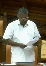 Chief Minister Pinarai Vijayan