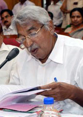 Chief Minister Oommen Chandy