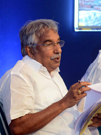Chief Minister Oommen Chandy